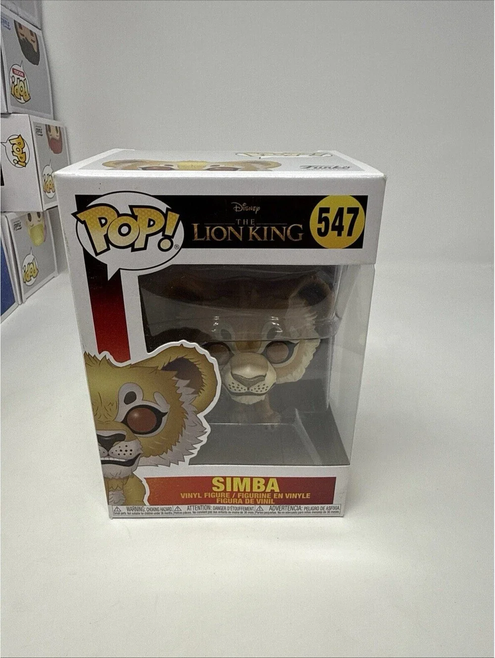 Funko Pop! Simba 547 The Lion King Live-Action Disney Vinyl Figure